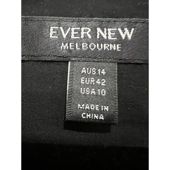 Ever New Melbourne Ditsy Milkmaid Midi Dress size AU14 US 10 empire babydoll - Picture 7 of 8